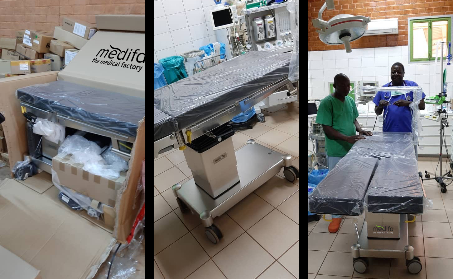 medifa unterstützt Gesundheitsversorgung in Afrika