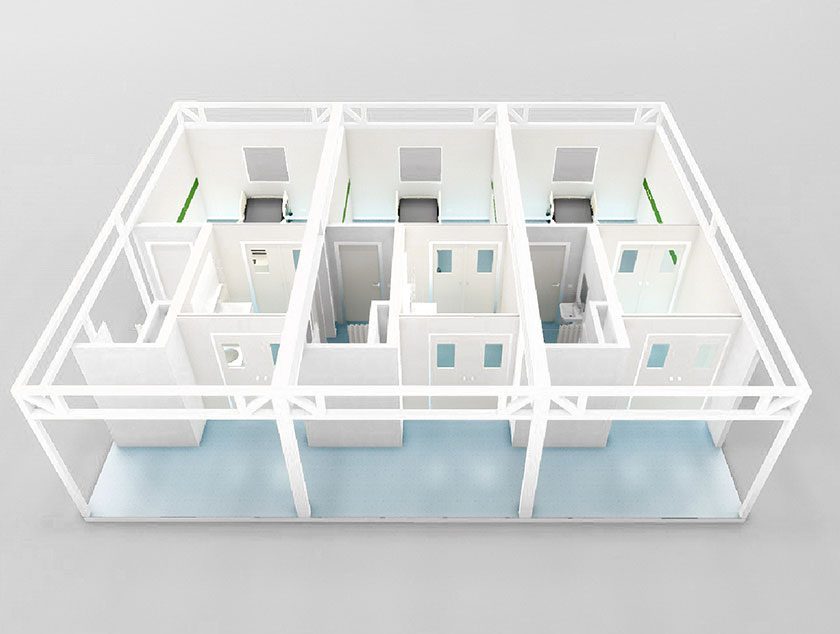 Modular room systems - medifa