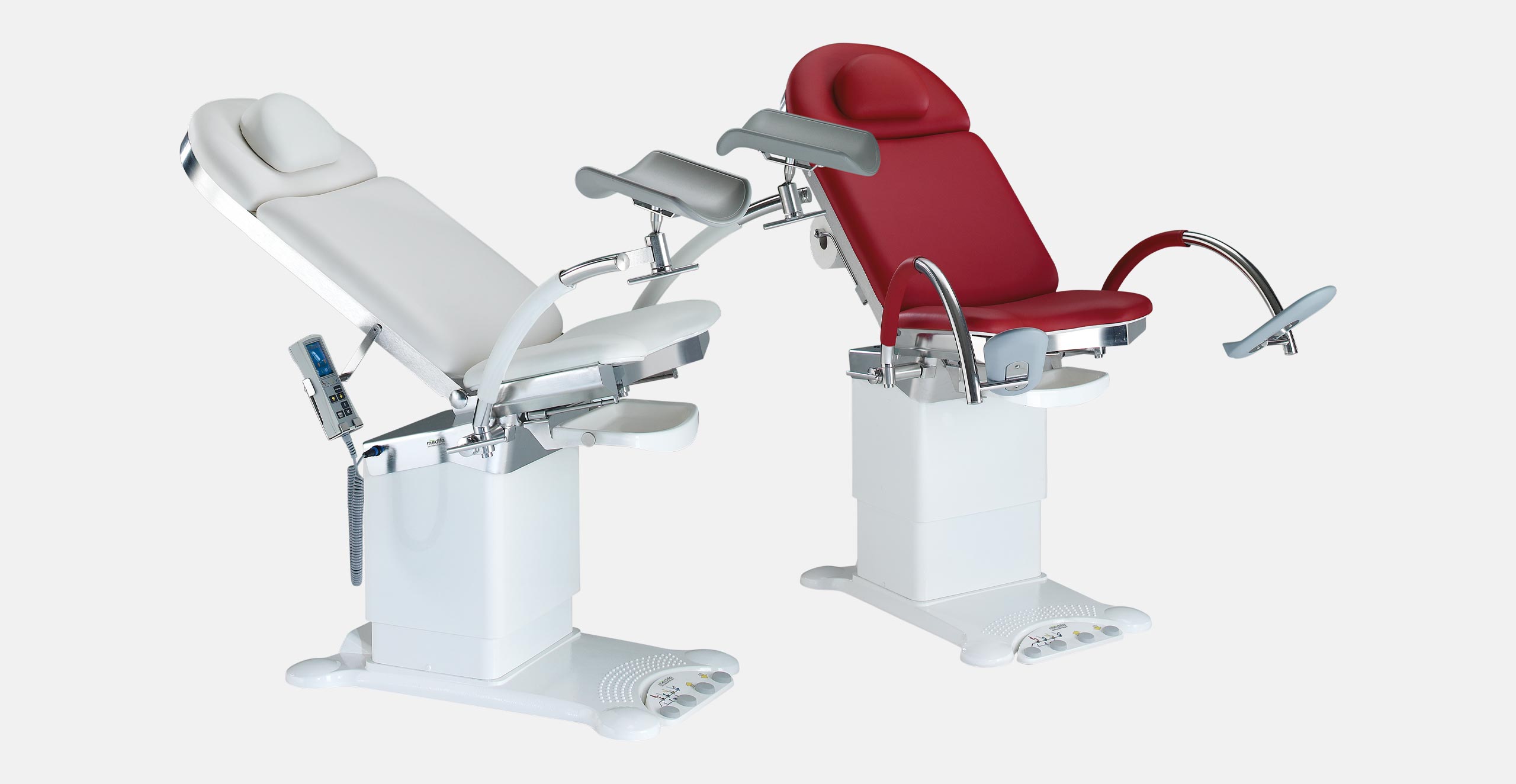 Examination chair for gynecology, urology and proctology